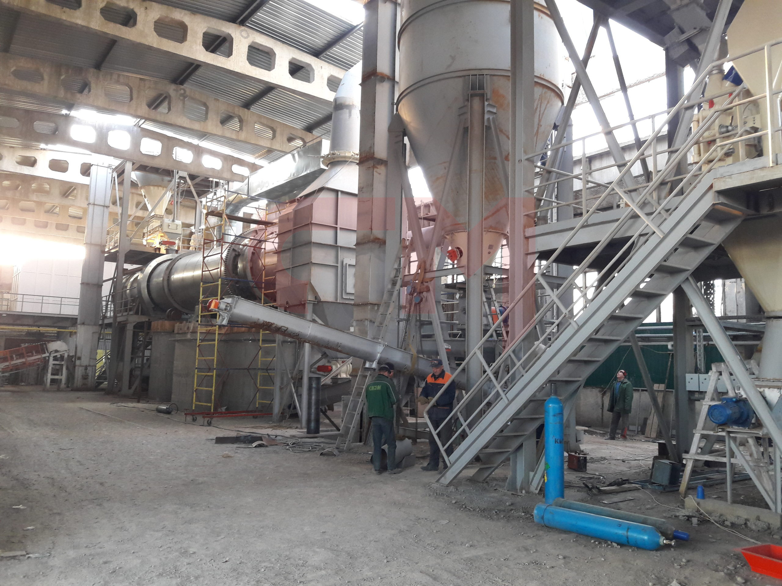 Завод по производству гипса (Производство строительного гипса / альфа-гипса)