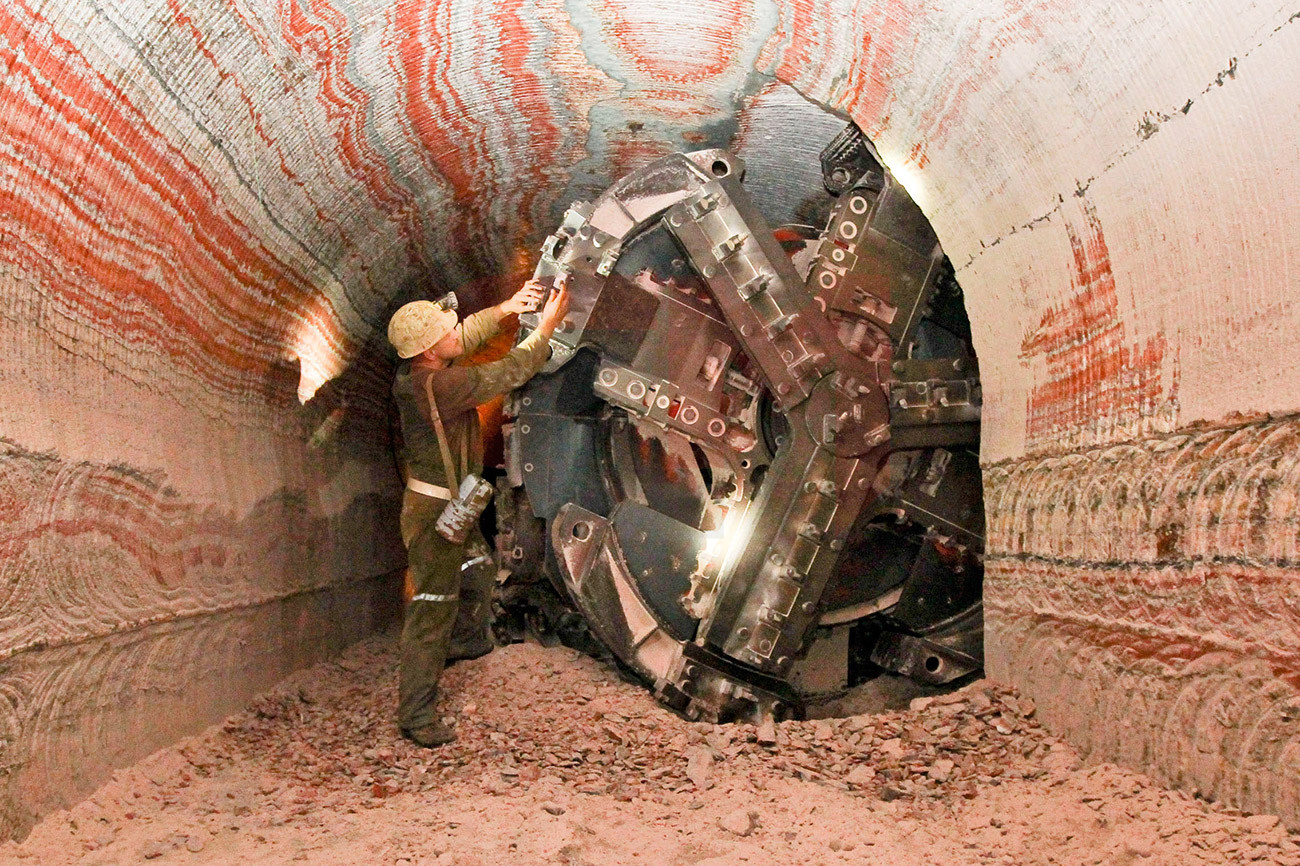 Калийный рудник (добыча калийных солей)