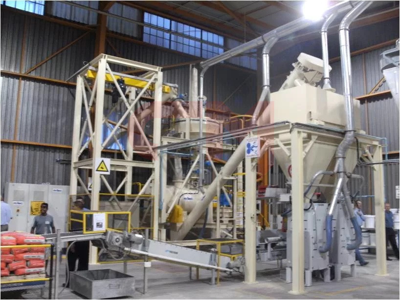 Завод по производству сухих строительных смесей (ССС) (Полностью автоматизированный башенный тип)