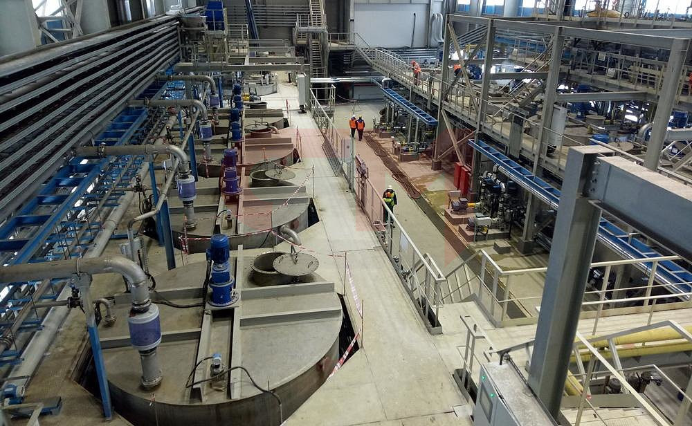 Калийная обогатительная фабрика (флотационное/галургическое обогащение)