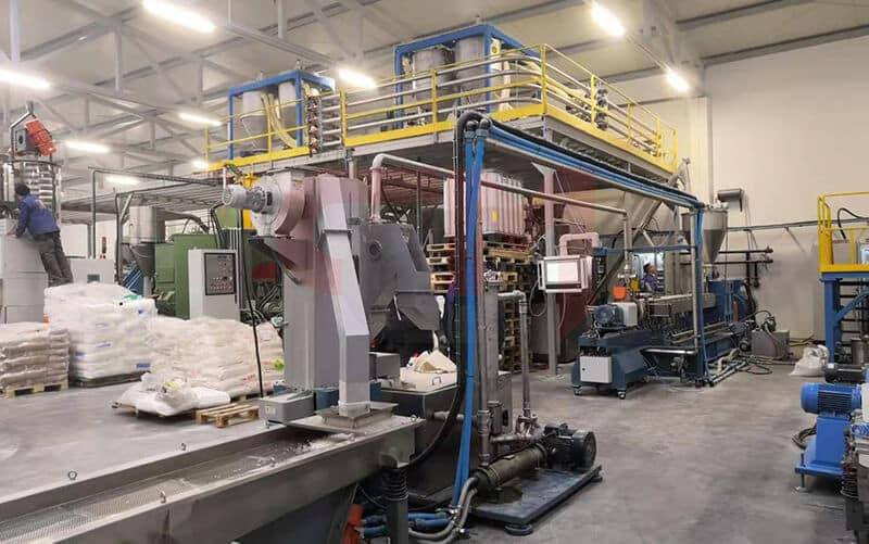 Завод по переработке смешанных пластиков в компаунды (сортировка по полимерам + компаундирование)