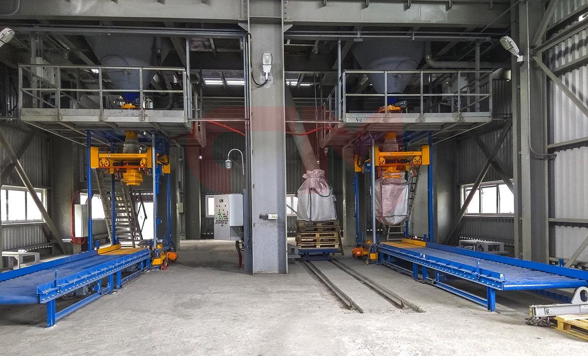 Завод по фасовке зерна/круп/муки в мешки и биг-бэг