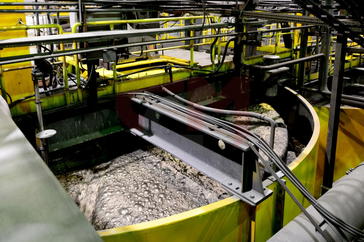 Медная обогатительная фабрика (флотационное обогащение)