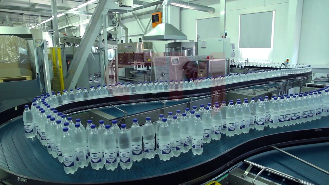 Завод по производству бутилированной воды и напитков