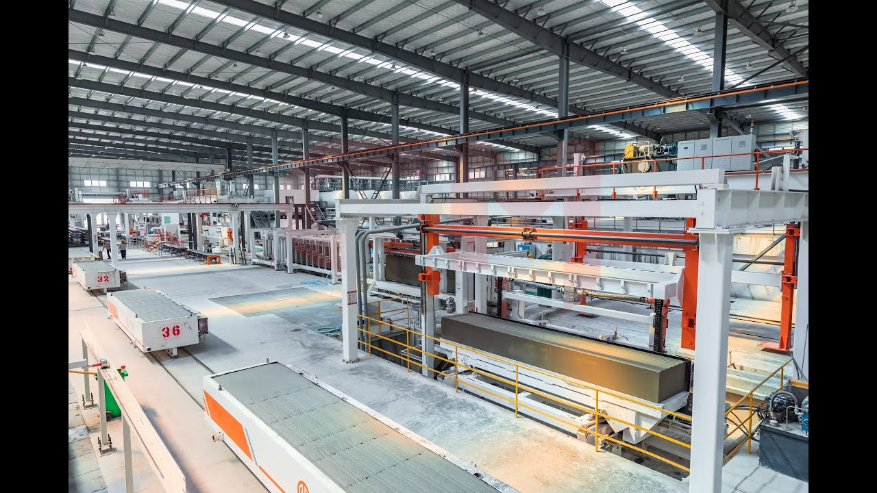 Линия по производству газобетонных блоков (Автоклавный)