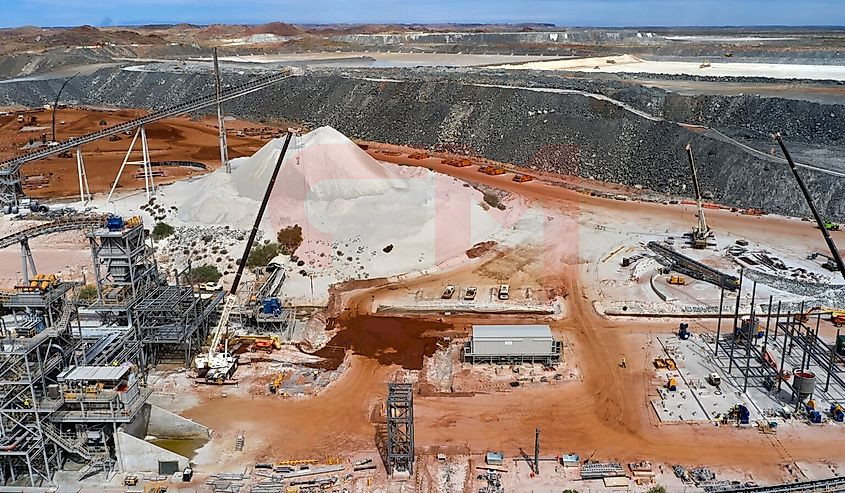 ГОК по добыче лития из руды (сподуменовые/лепидолитовые месторождения)