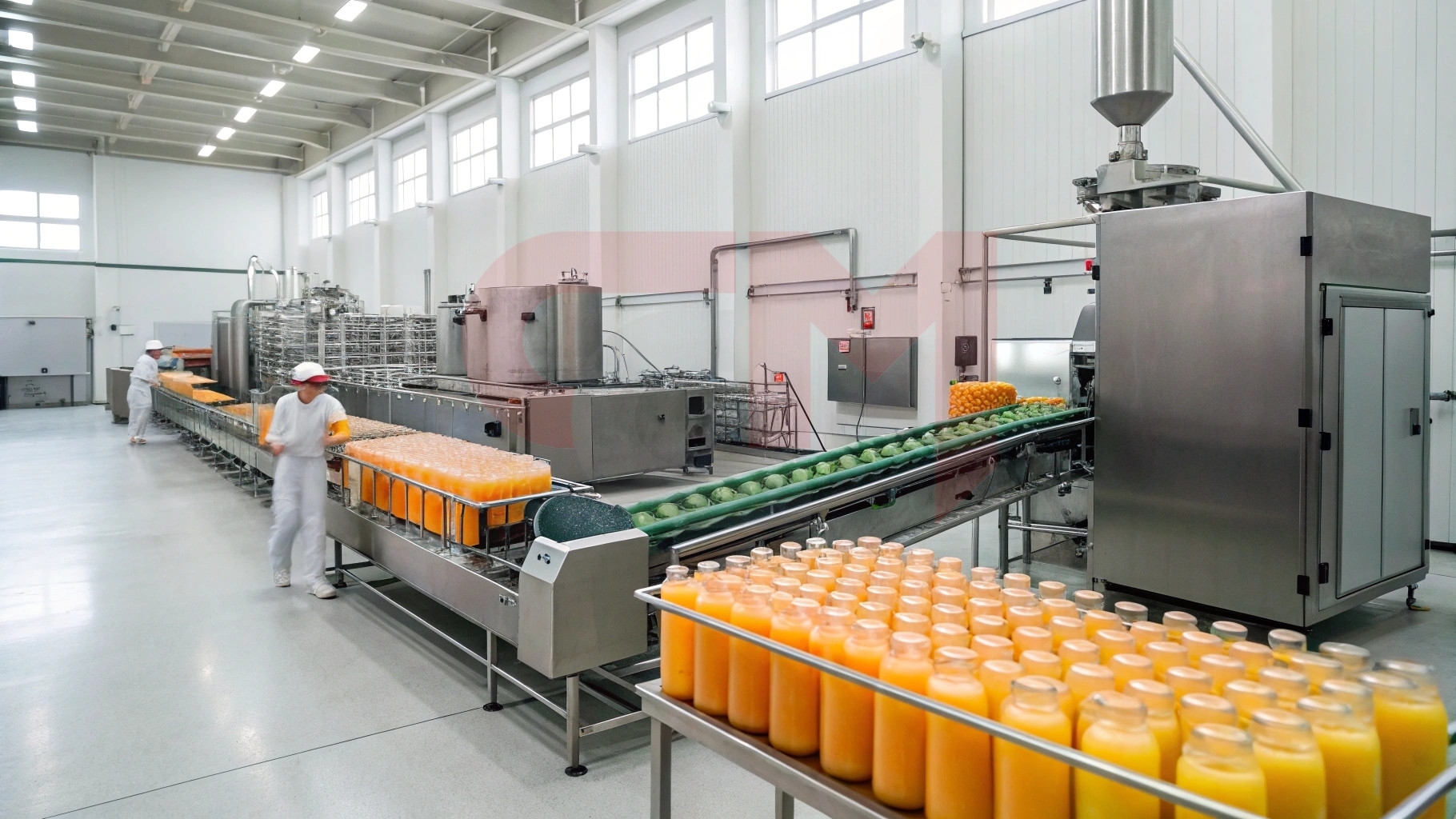 Завод по производству соковых концентратов и пюре