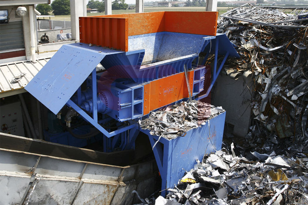 Шредерный комплекс металлолома  (подготовка лома для ЭМЗ/метзаводов)